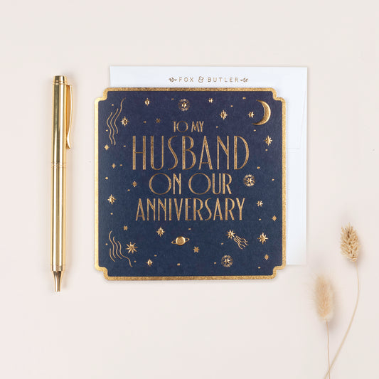 Husband Anniversary Card