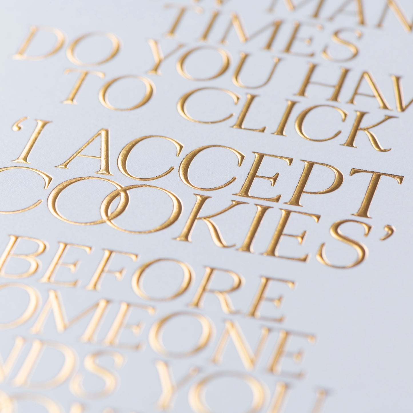 I accept cookies Card