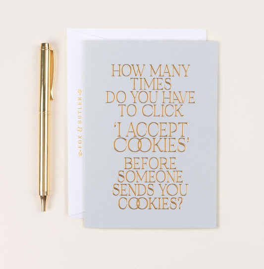 I accept cookies Card