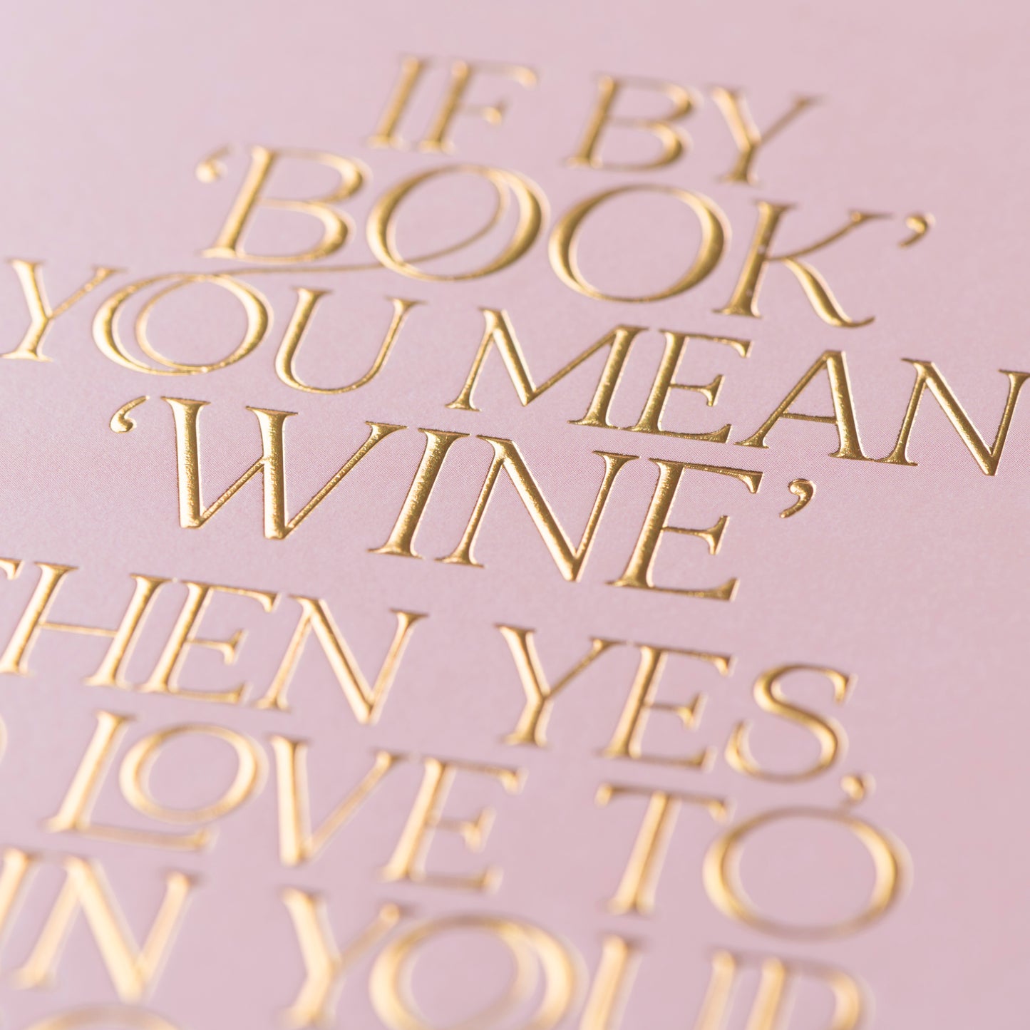 Book Club Card