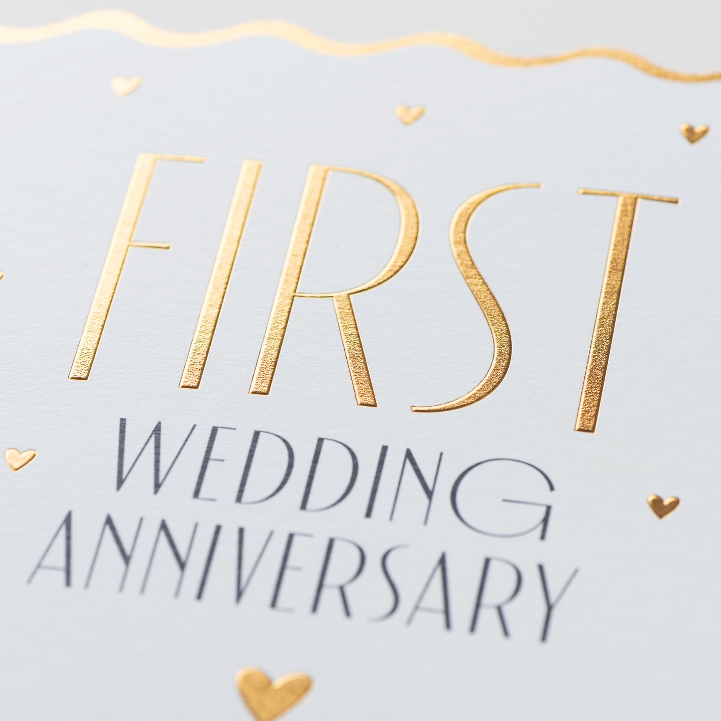 First Anniversary Card
