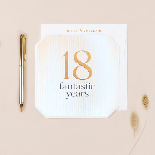 18th Birthday Card