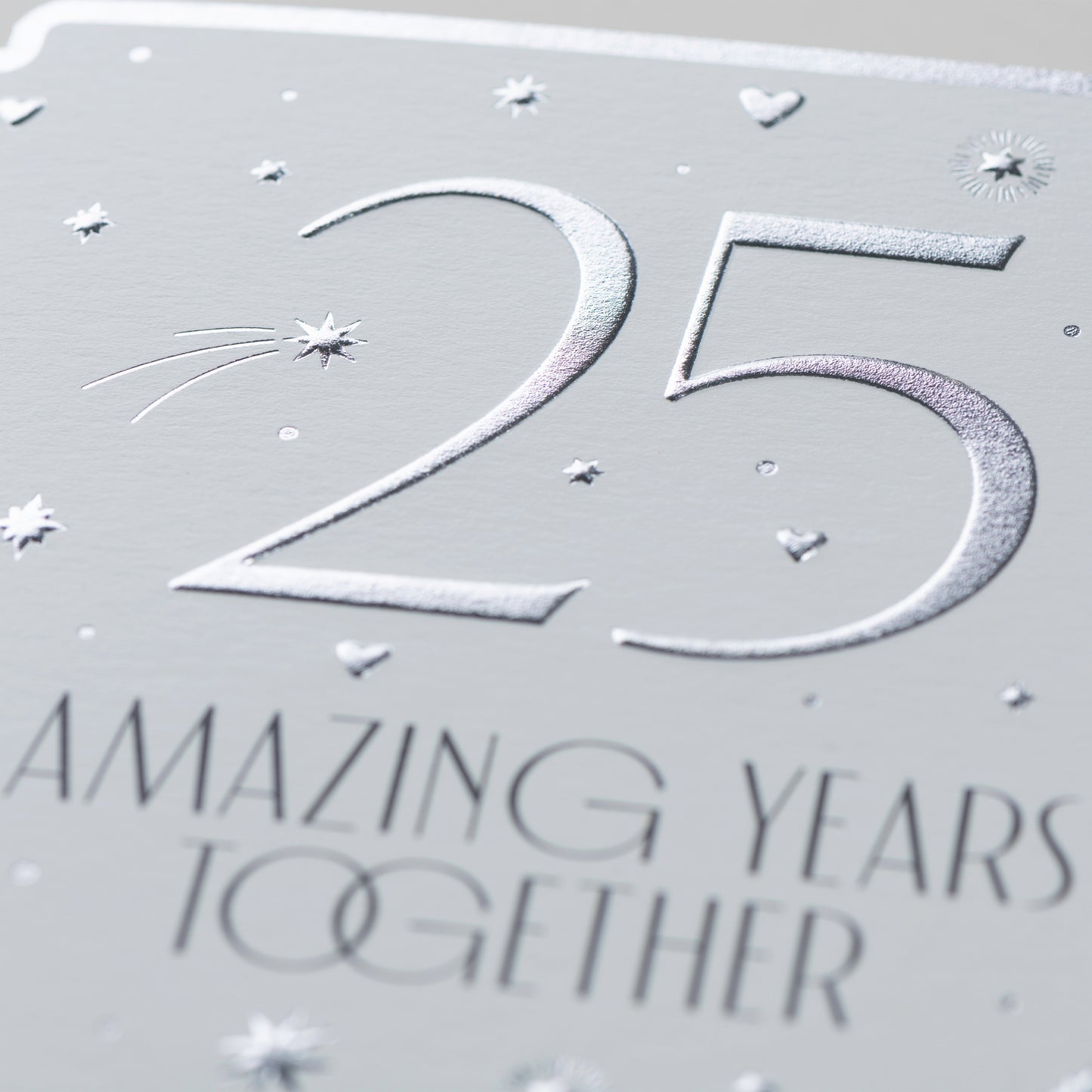 25th Anniversary Card