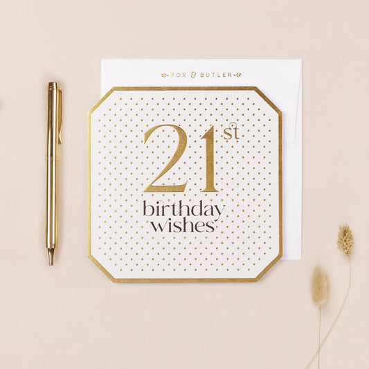 21st Birthday Card