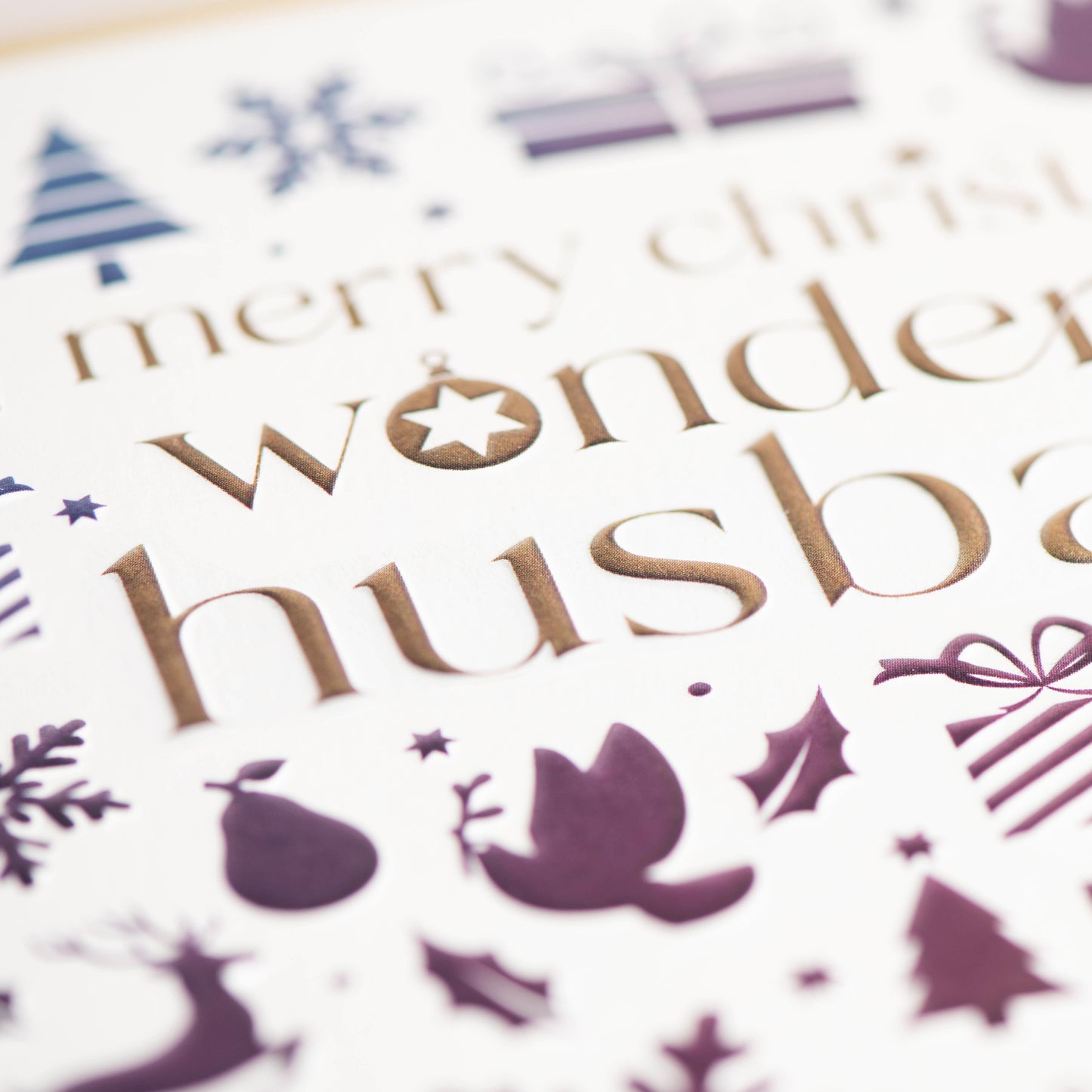 Husband Christmas Card