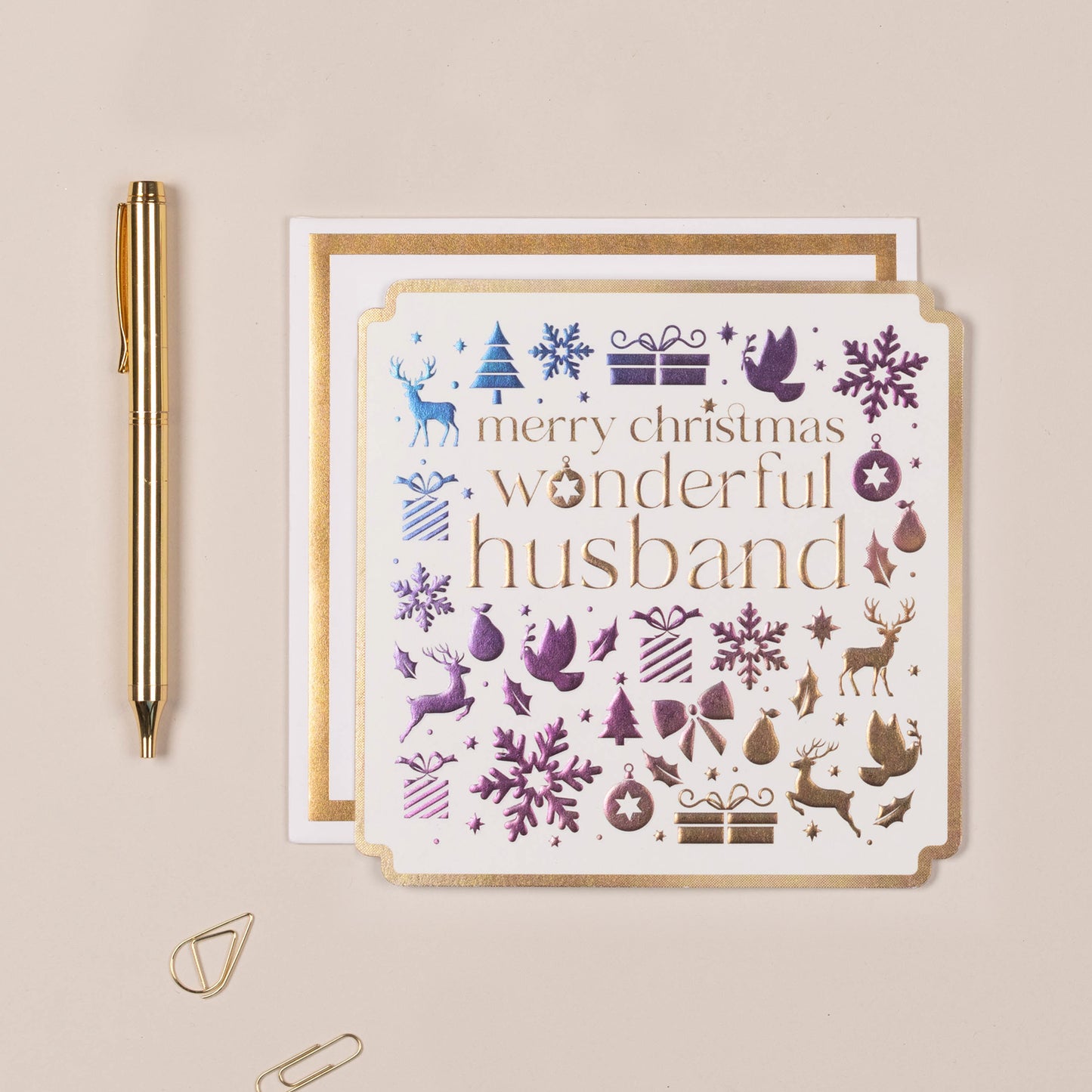 Husband Christmas Card