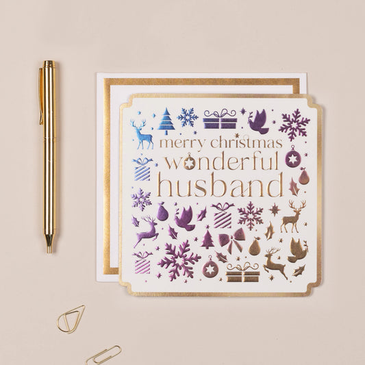Husband Christmas Card