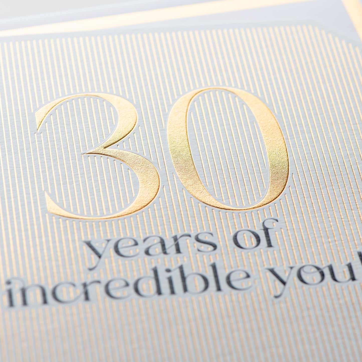 30th Birthday Card