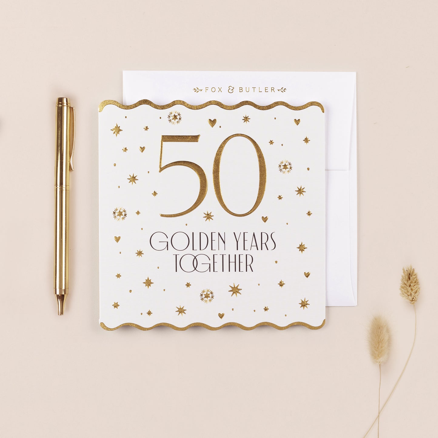 50th Anniversary Card