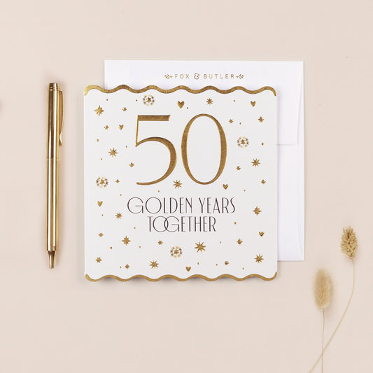 50th Anniversary Card