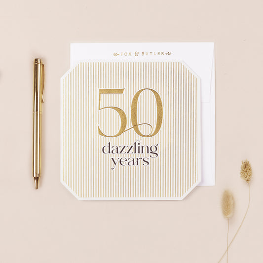 50th Birthday Card