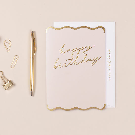 Happy Birthday Wave Card