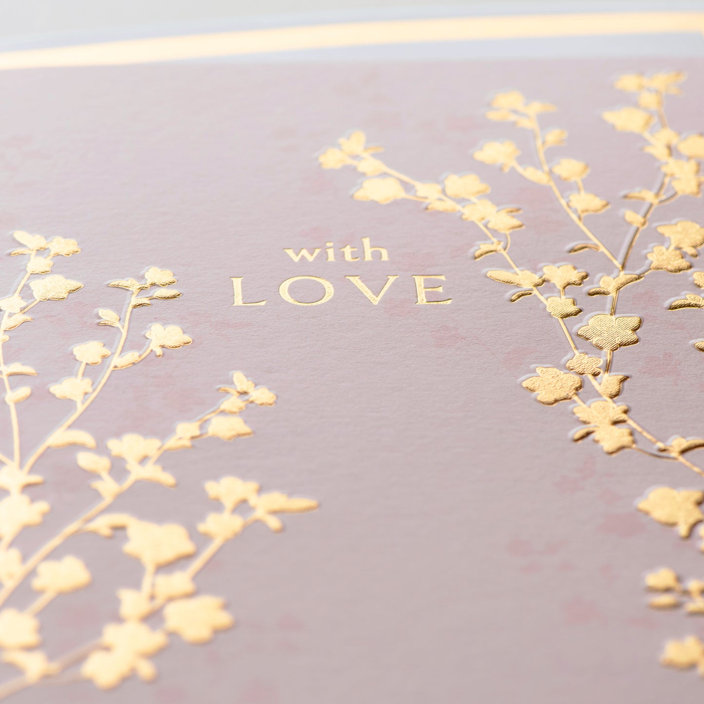 With Love Floral Card