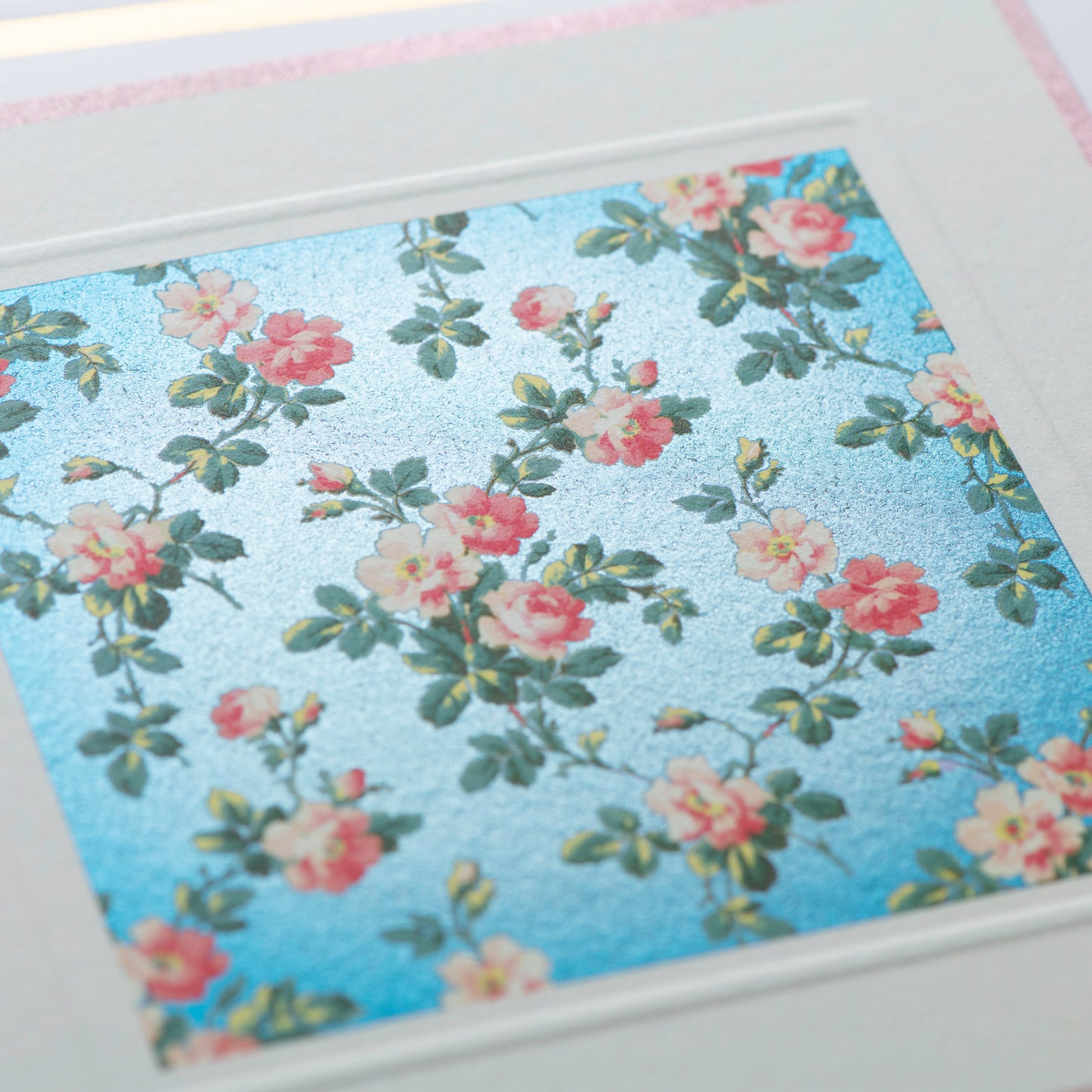 Chintz Floral Card