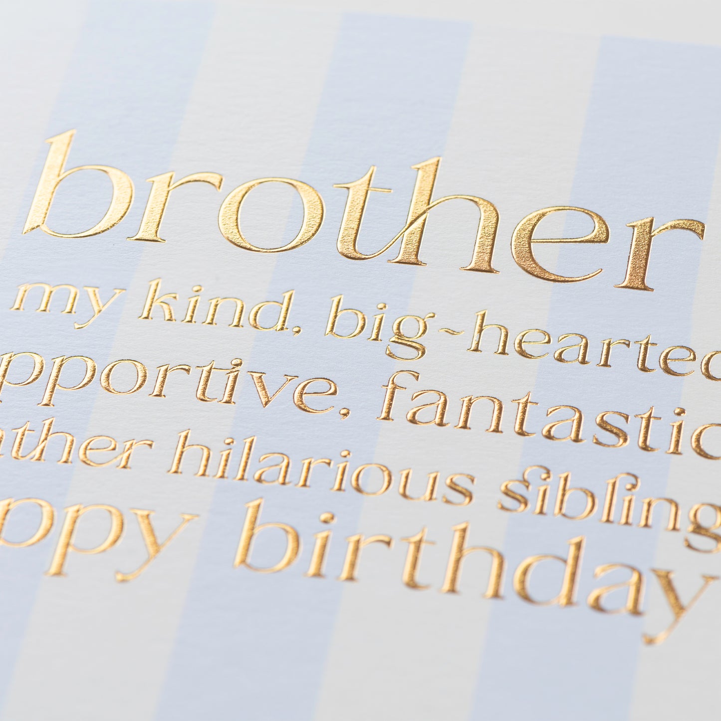 Brother Birthday Card