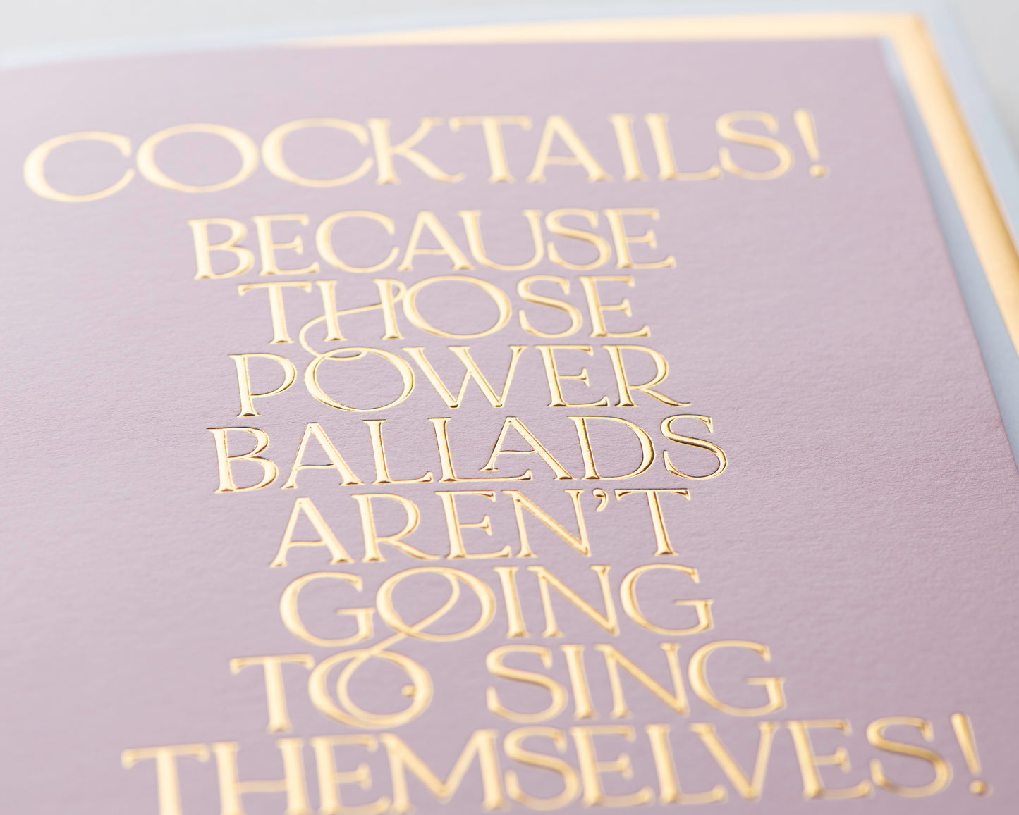 Cocktail Card