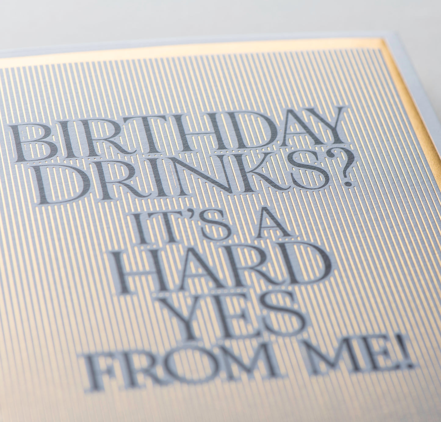 Birthday Drinks Card