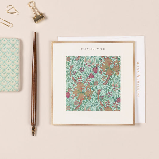 Flowers Thank You Card