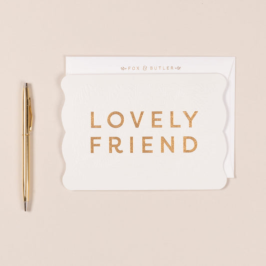 Lovely Friend Card