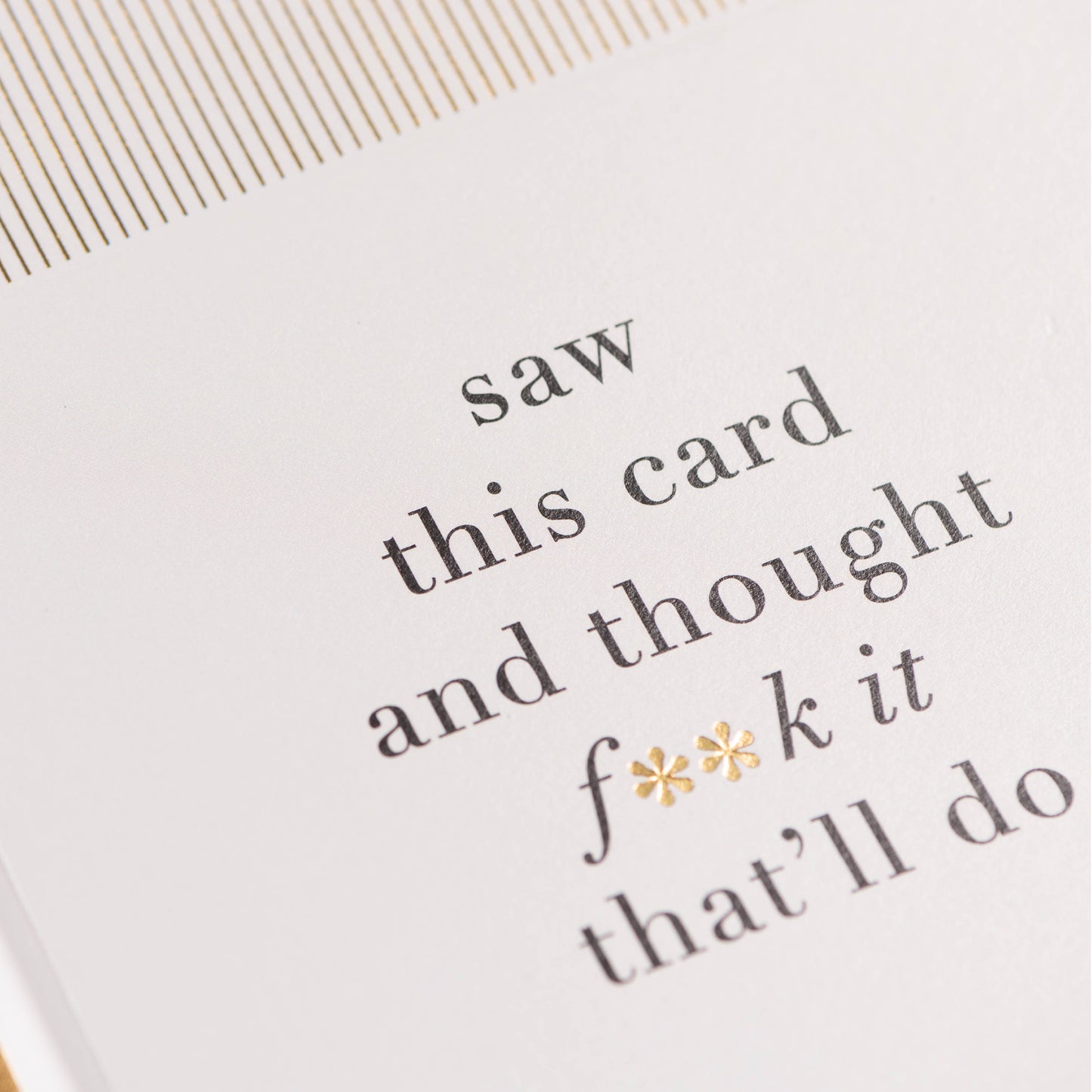 That'll Do Card