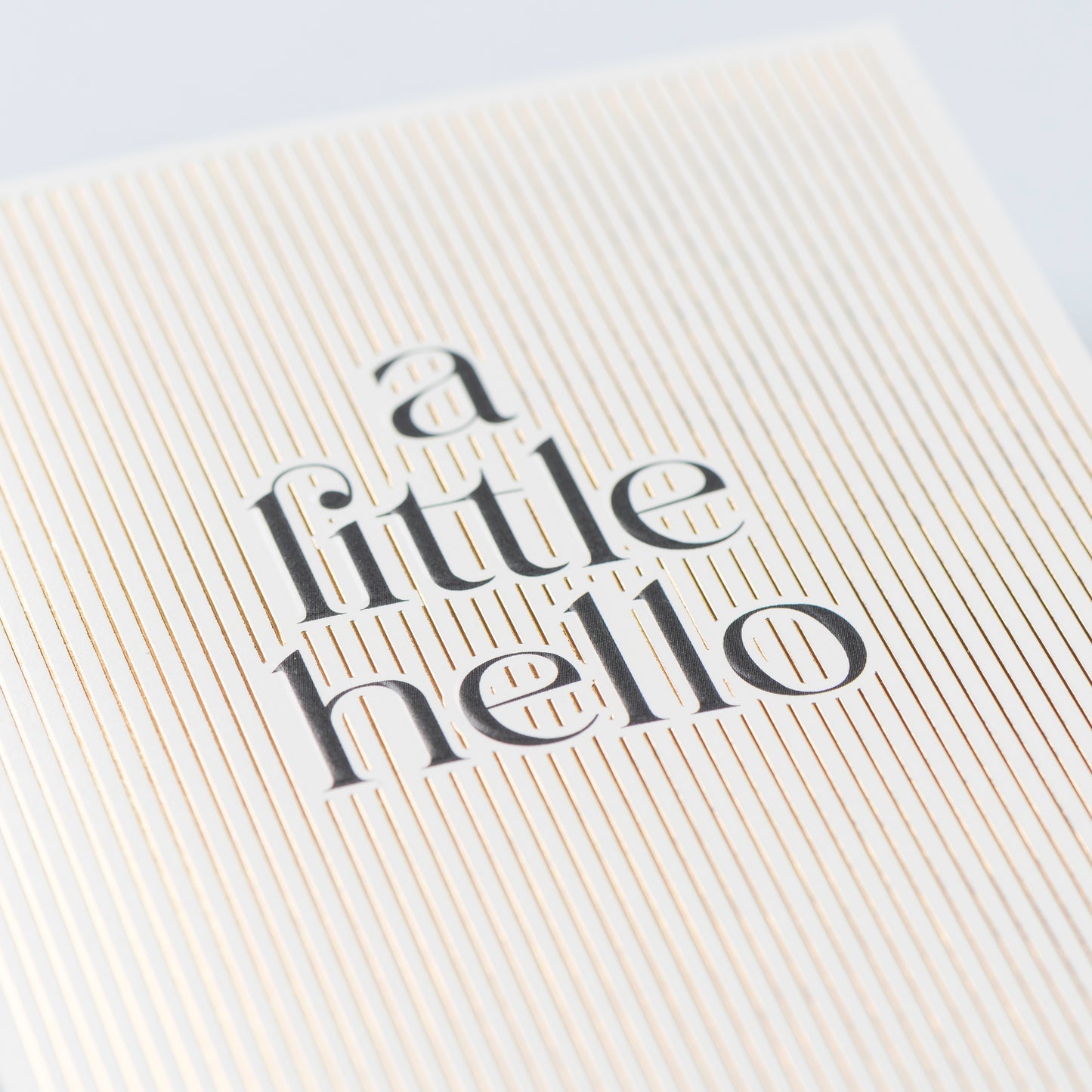 A Little Hello Notecards