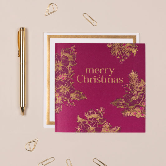 Red Berry Christmas Card