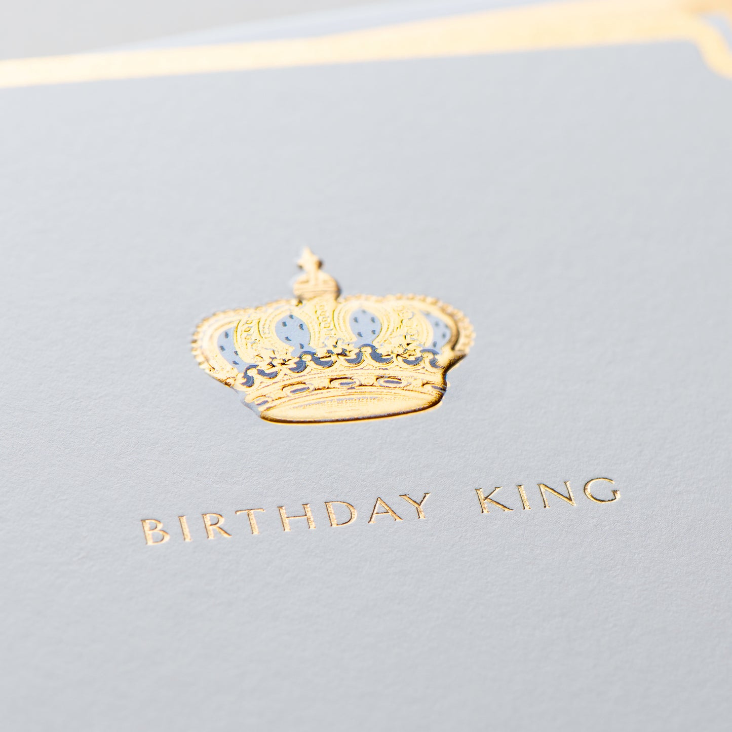 Birthday King Card