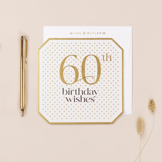 60th Birthday Card