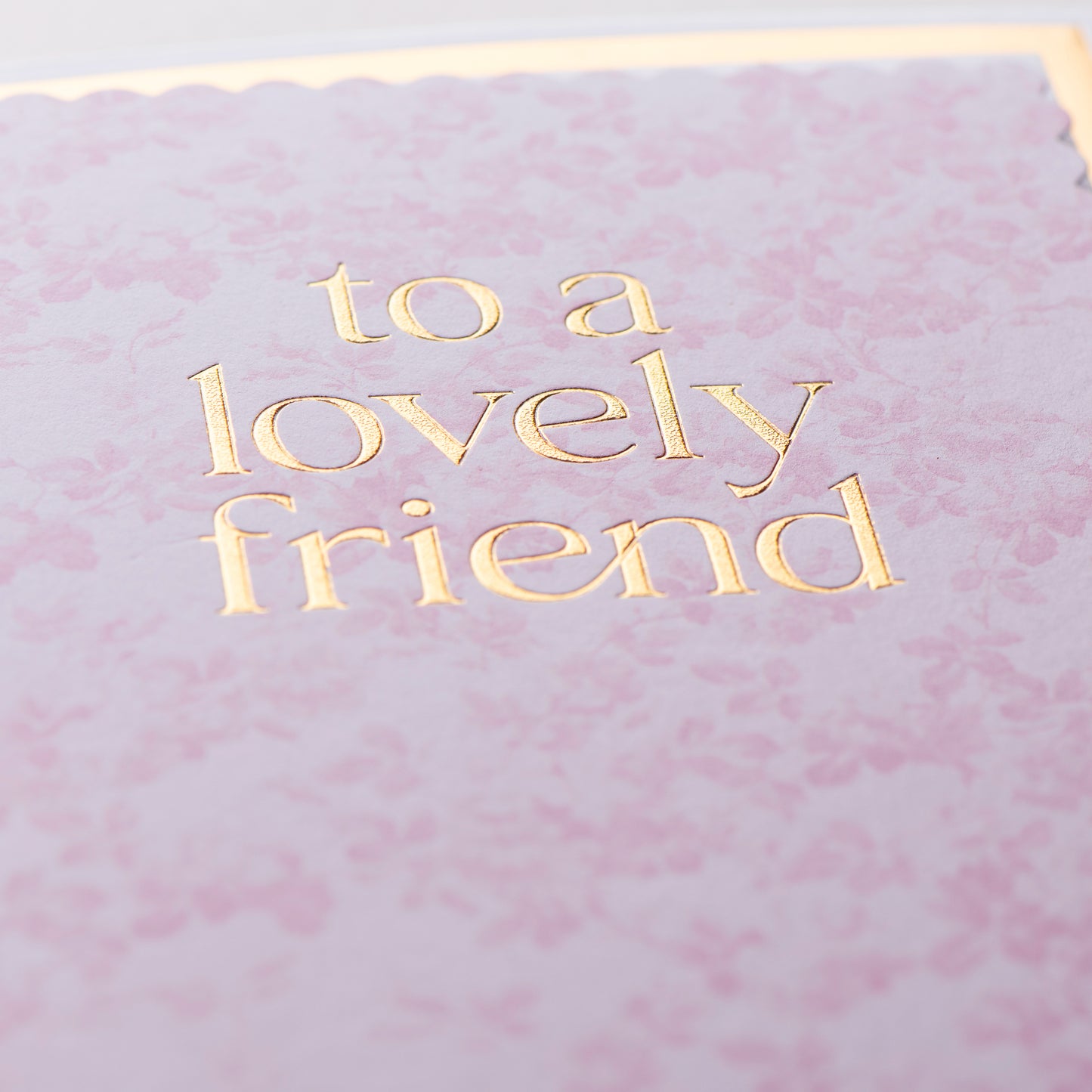 Floral Lovely Friend Card