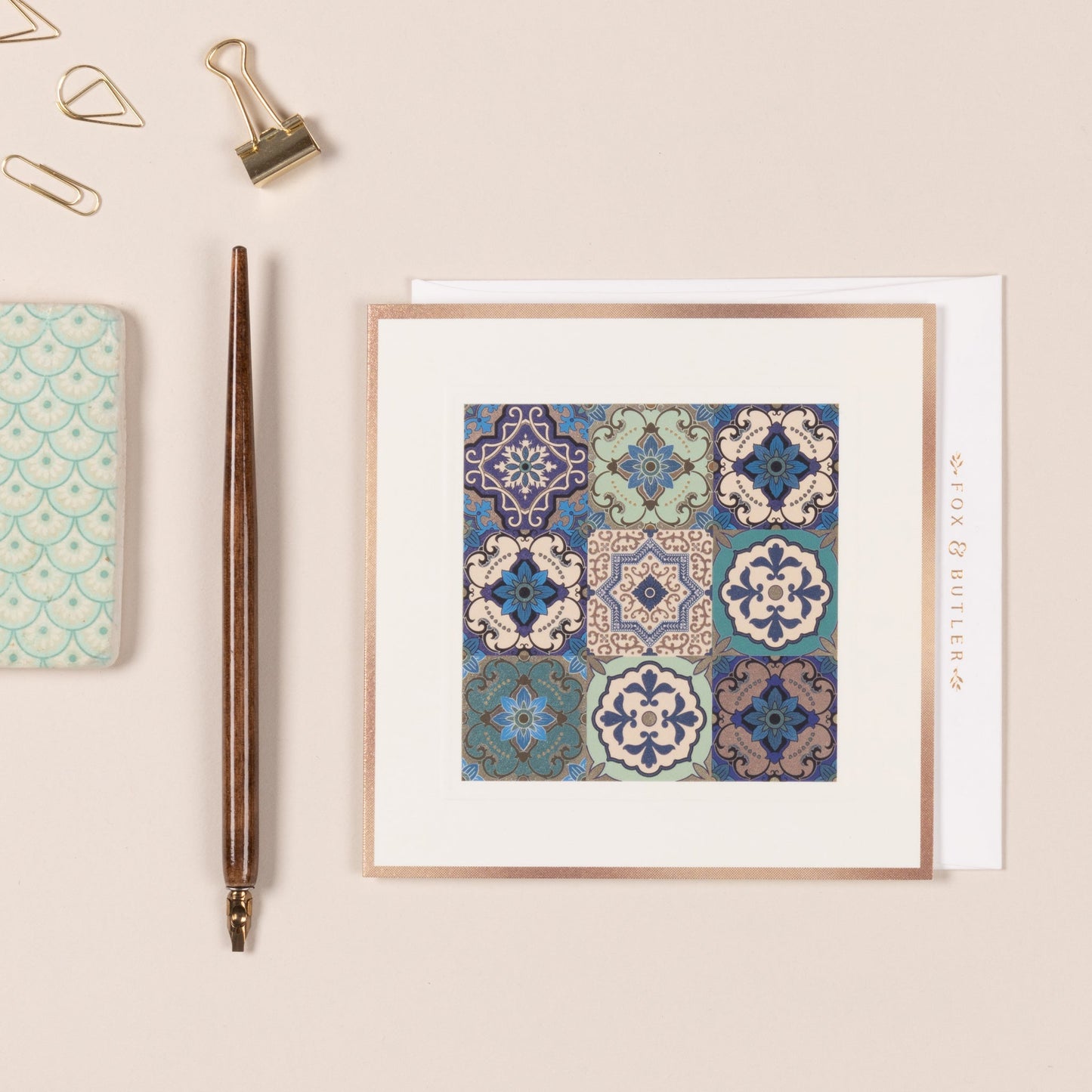 Alhambra Tiles Card