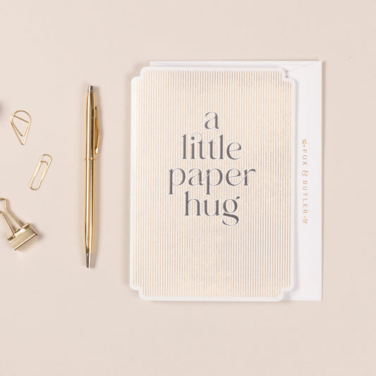 Paper Hug Card
