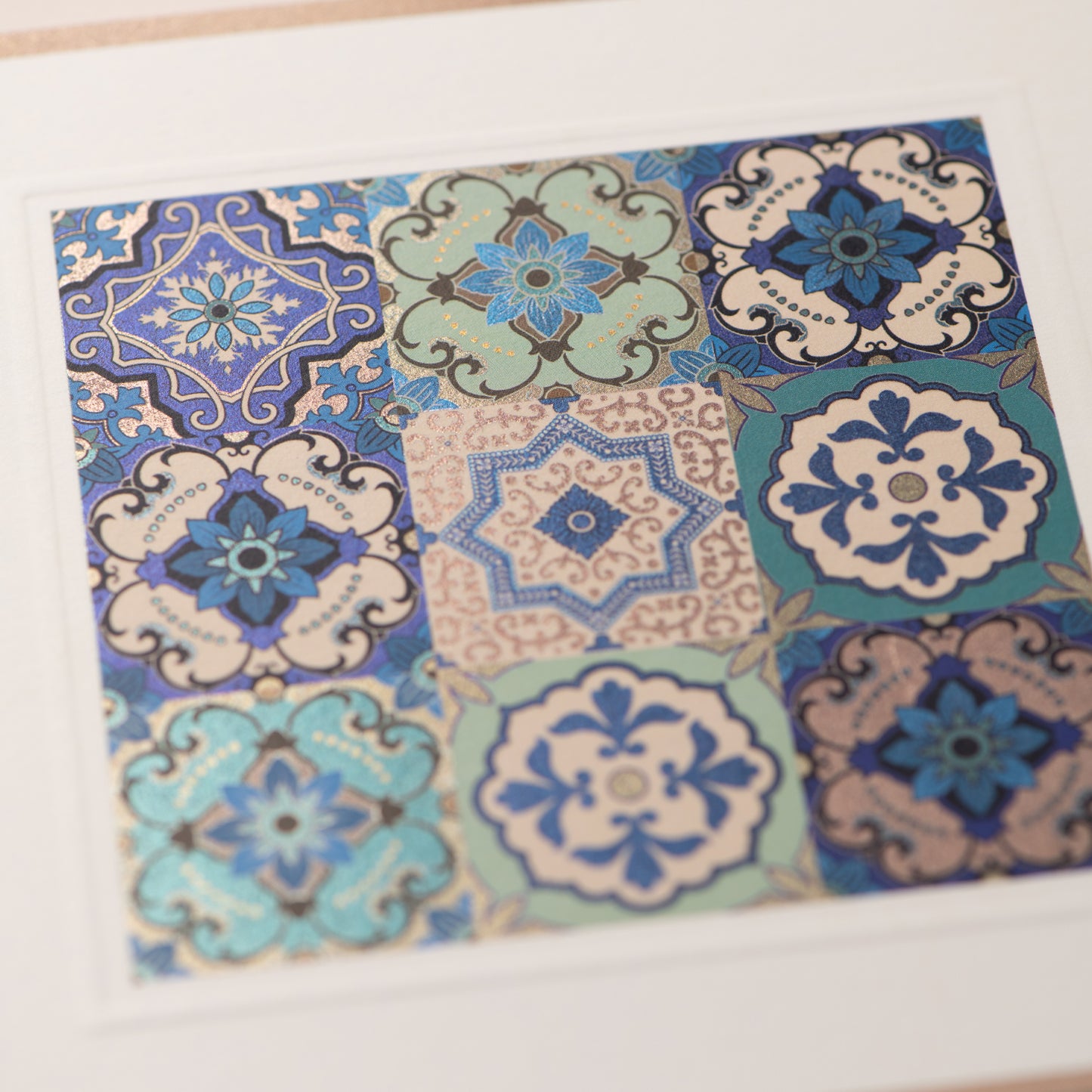 Alhambra Tiles Card