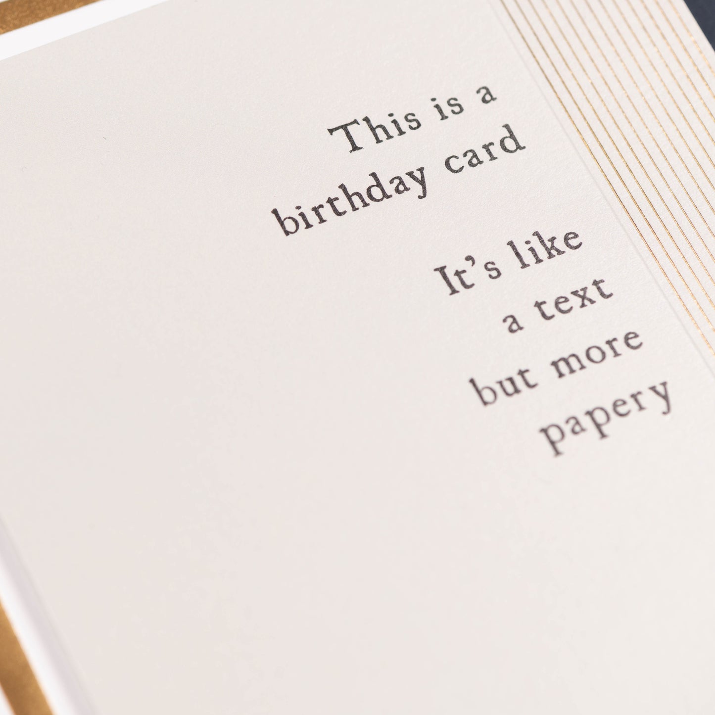 Papery Card