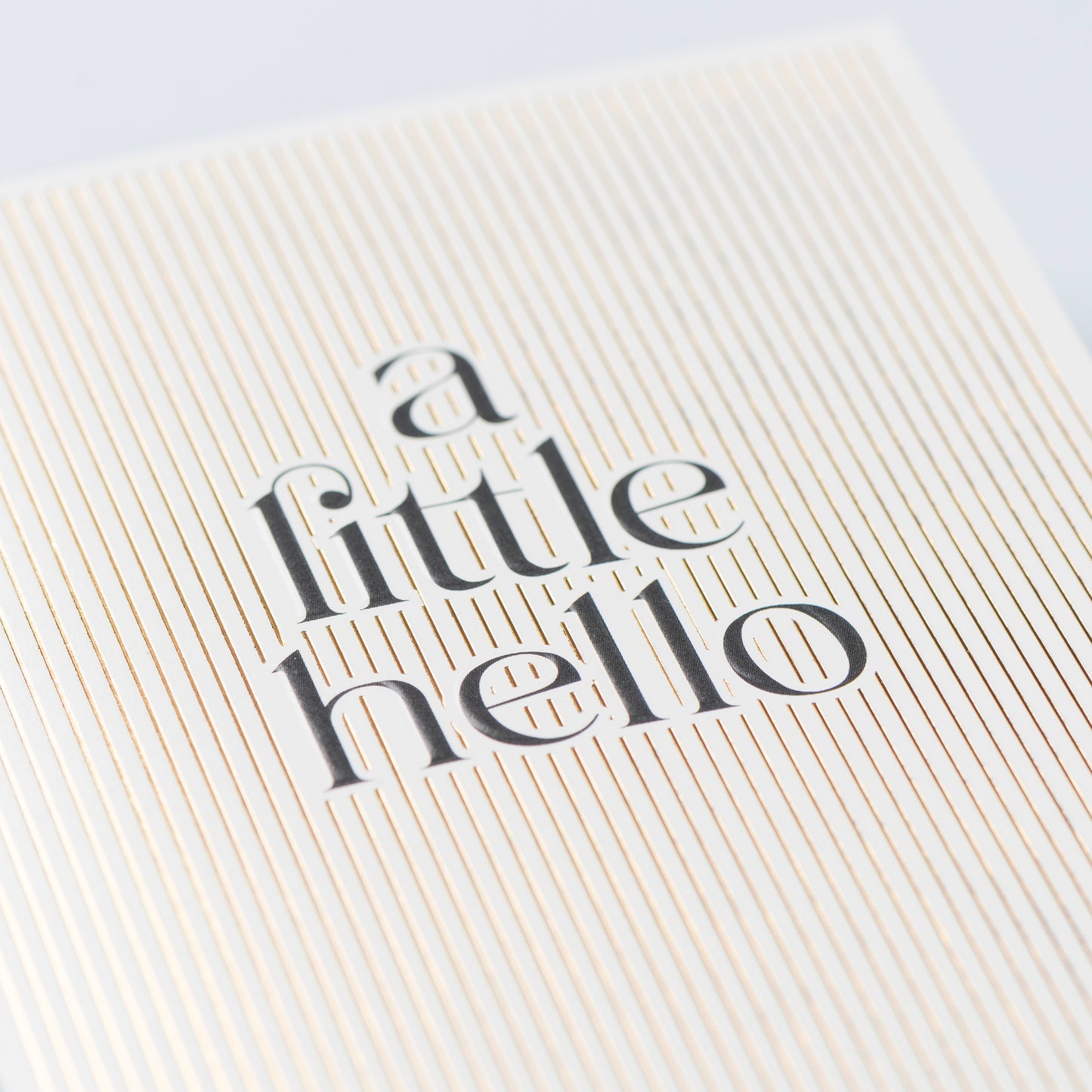 A Little Hello Notecards